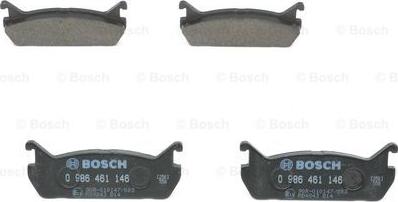 BOSCH 0 986 461 146 - Bremsbelagsatz, Scheibenbremse alexcarstop-ersatzteile.com