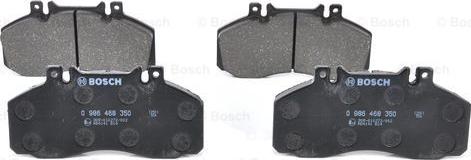 BOSCH 0 986 468 350 - Bremsbelagsatz, Scheibenbremse alexcarstop-ersatzteile.com