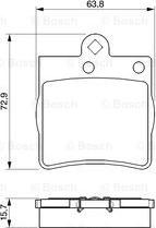 BOSCH 0 986 424 496 - Bremsbelagsatz, Scheibenbremse alexcarstop-ersatzteile.com