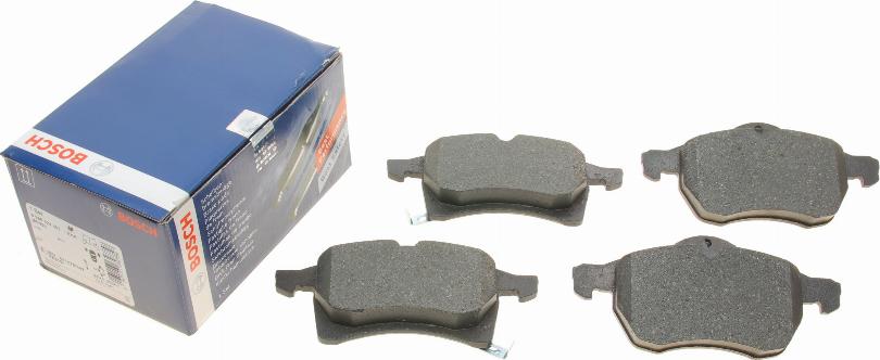 BOSCH 0 986 424 457 - Bremsbelagsatz, Scheibenbremse alexcarstop-ersatzteile.com