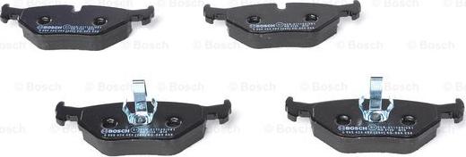 BOSCH 0 986 424 484 - Bremsbelagsatz, Scheibenbremse alexcarstop-ersatzteile.com