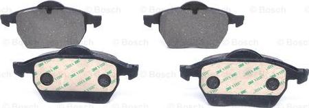 BOSCH 0 986 424 481 - Bremsbelagsatz, Scheibenbremse alexcarstop-ersatzteile.com