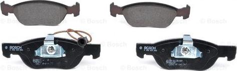 BOSCH 0 986 424 593 - Bremsbelagsatz, Scheibenbremse alexcarstop-ersatzteile.com