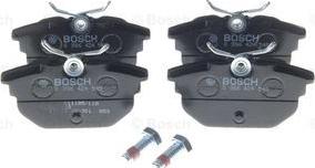 BOSCH 0 986 424 545 - Bremsbelagsatz, Scheibenbremse alexcarstop-ersatzteile.com