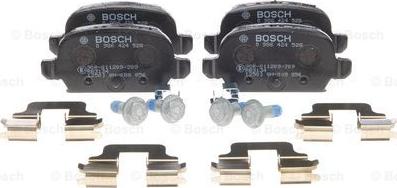 BOSCH 0 986 424 528 - Bremsbelagsatz, Scheibenbremse alexcarstop-ersatzteile.com