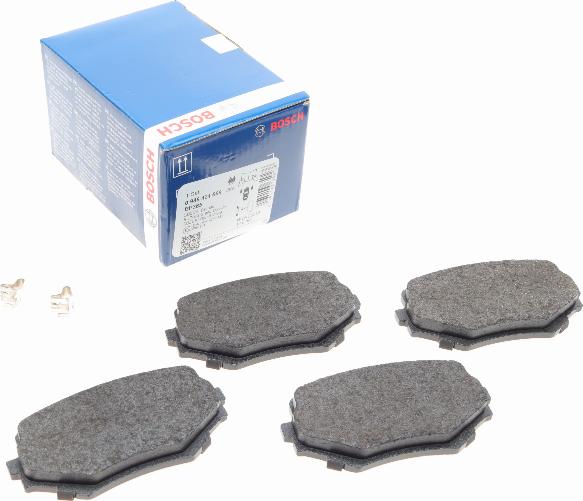 BOSCH 0 986 424 669 - Bremsbelagsatz, Scheibenbremse alexcarstop-ersatzteile.com