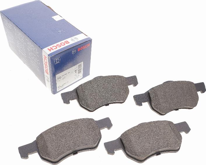 BOSCH 0 986 424 668 - Bremsbelagsatz, Scheibenbremse alexcarstop-ersatzteile.com