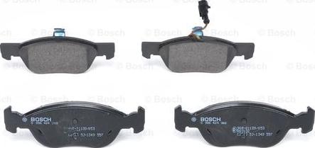 BOSCH 0 986 424 362 - Bremsbelagsatz, Scheibenbremse alexcarstop-ersatzteile.com