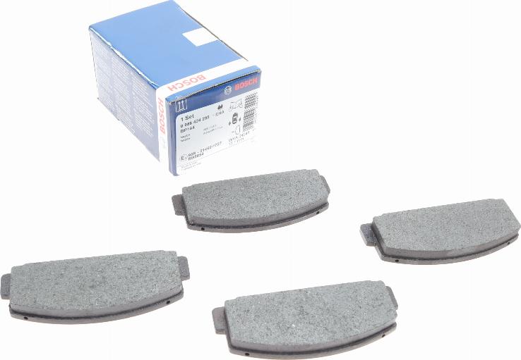 BOSCH 0 986 424 295 - Bremsbelagsatz, Scheibenbremse alexcarstop-ersatzteile.com