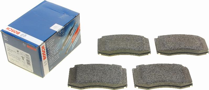 BOSCH 0 986 424 705 - Bremsbelagsatz, Scheibenbremse alexcarstop-ersatzteile.com