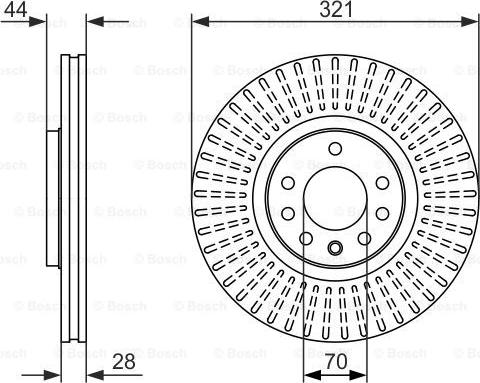 BOSCH 0 986 479 571 - Bremsscheibe alexcarstop-ersatzteile.com