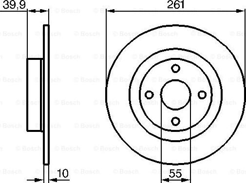 BOSCH 0 986 479 128 - Bremsscheibe alexcarstop-ersatzteile.com