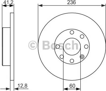 BOSCH 0 986 479 830 - Bremsscheibe alexcarstop-ersatzteile.com