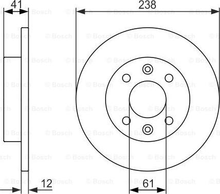 BOSCH 0 986 479 831 - Bremsscheibe alexcarstop-ersatzteile.com