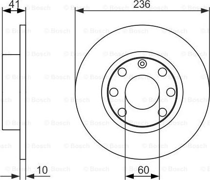 BOSCH 0 986 479 829 - Bremsscheibe alexcarstop-ersatzteile.com