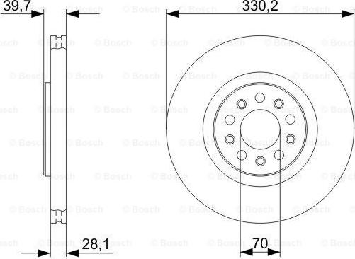 BOSCH 0 986 479 290 - Bremsscheibe alexcarstop-ersatzteile.com