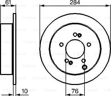 BOSCH 0 986 479 C61 - Bremsscheibe alexcarstop-ersatzteile.com