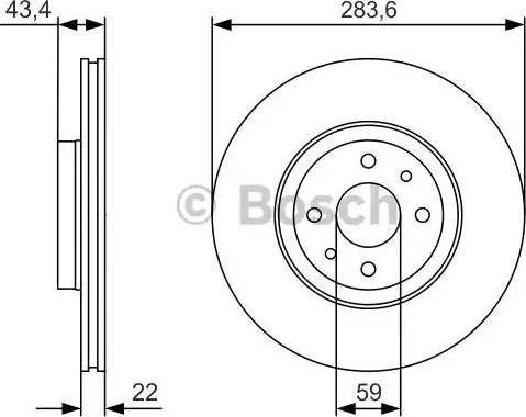 BOSCH 0 986 479 R17 - Bremsscheibe alexcarstop-ersatzteile.com