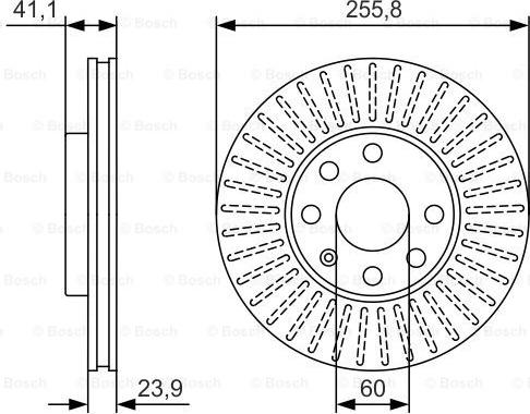 BOSCH 0 986 479 R76 - Bremsscheibe alexcarstop-ersatzteile.com