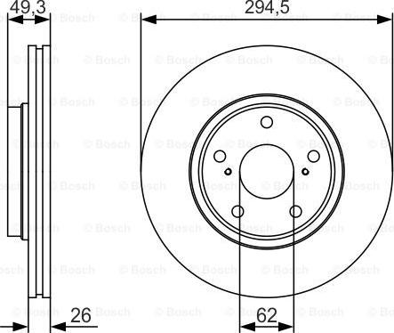 BOSCH 0 986 479 S59 - Bremsscheibe alexcarstop-ersatzteile.com