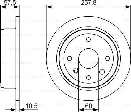 BOSCH 0 986 479 S08 - Bremsscheibe alexcarstop-ersatzteile.com