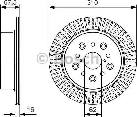 BOSCH 0 986 479 T03 - Bremsscheibe alexcarstop-ersatzteile.com