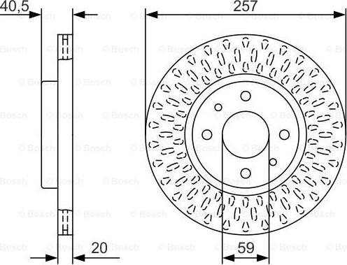 BOSCH 0 986 479 W68 - Bremsscheibe alexcarstop-ersatzteile.com