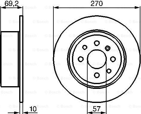 BOSCH 0 986 478 420 - Bremsscheibe alexcarstop-ersatzteile.com