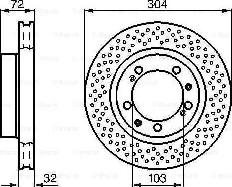 BOSCH 0 986 478 597 - Bremsscheibe alexcarstop-ersatzteile.com