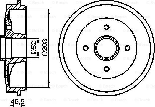 BOSCH 0 986 477 124 - Bremstrommel alexcarstop-ersatzteile.com