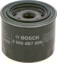 BOSCH 0 986 4B7 059 - Ölfilter alexcarstop-ersatzteile.com