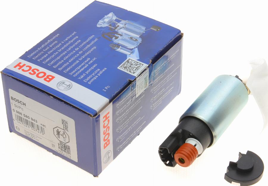 BOSCH 0 986 580 943 - Kraftstoffpumpe alexcarstop-ersatzteile.com