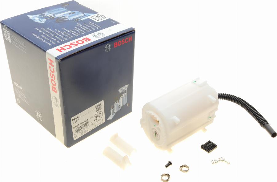 BOSCH 0 986 580 824 - Kraftstoffpumpe alexcarstop-ersatzteile.com