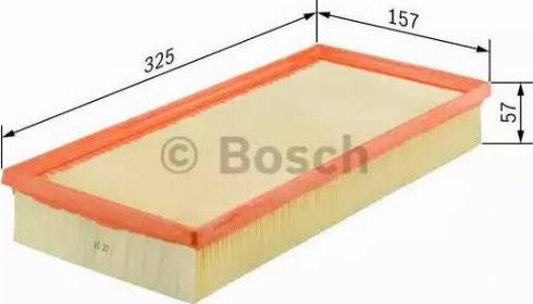 BOSCH 0 986 626 807 - Luftfilter alexcarstop-ersatzteile.com