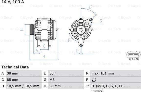 BOSCH 0 986 049 940 - Generator alexcarstop-ersatzteile.com