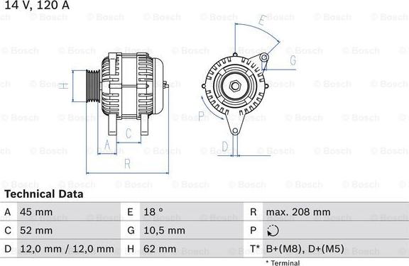 BOSCH 0 986 049 400 - Generator alexcarstop-ersatzteile.com