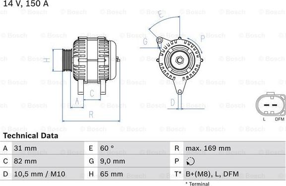 BOSCH 0 986 044 480 - Generator alexcarstop-ersatzteile.com