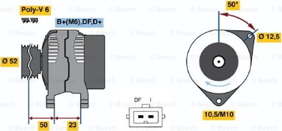 BOSCH 0 986 044 681 - Generator alexcarstop-ersatzteile.com