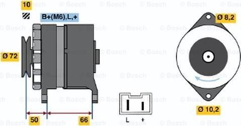 BOSCH 0 986 040 031 - Generator alexcarstop-ersatzteile.com