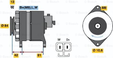 BOSCH 0 986 043 941 - Generator alexcarstop-ersatzteile.com