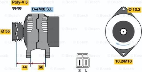 BOSCH 0 986 042 921 - Generator alexcarstop-ersatzteile.com