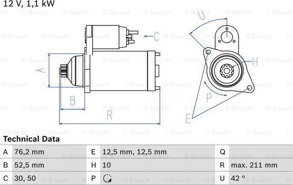 BOSCH 0 986 018 040 - Starter alexcarstop-ersatzteile.com