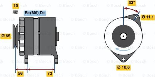 BOSCH 0 986 034 480 - Generator alexcarstop-ersatzteile.com