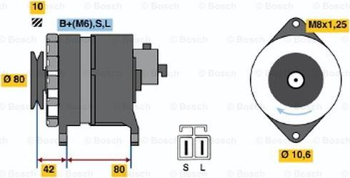 BOSCH 0 986 038 930 - Generator alexcarstop-ersatzteile.com