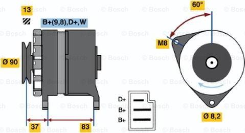 BOSCH 0 986 033 940 - Generator alexcarstop-ersatzteile.com