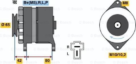 BOSCH 0 986 032 641 - Generator alexcarstop-ersatzteile.com