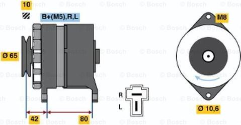 BOSCH 0 986 032 621 - Generator alexcarstop-ersatzteile.com