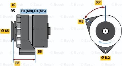 BOSCH 0 986 032 730 - Generator alexcarstop-ersatzteile.com