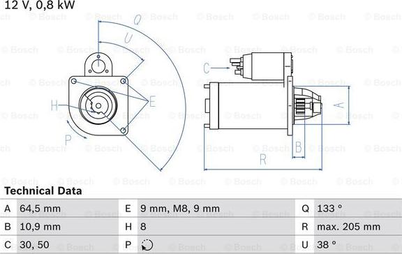 BOSCH 0 986 024 210 - Starter alexcarstop-ersatzteile.com