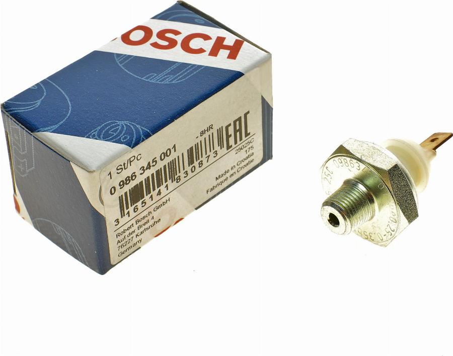 BOSCH 0 986 345 001 - Sensor, Öldruck alexcarstop-ersatzteile.com